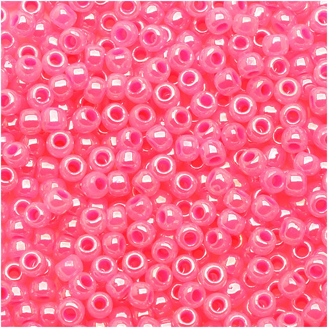 Toho Round Seed Beads 11/0 #910 - Ceylon Hot Pink (10 Grams)