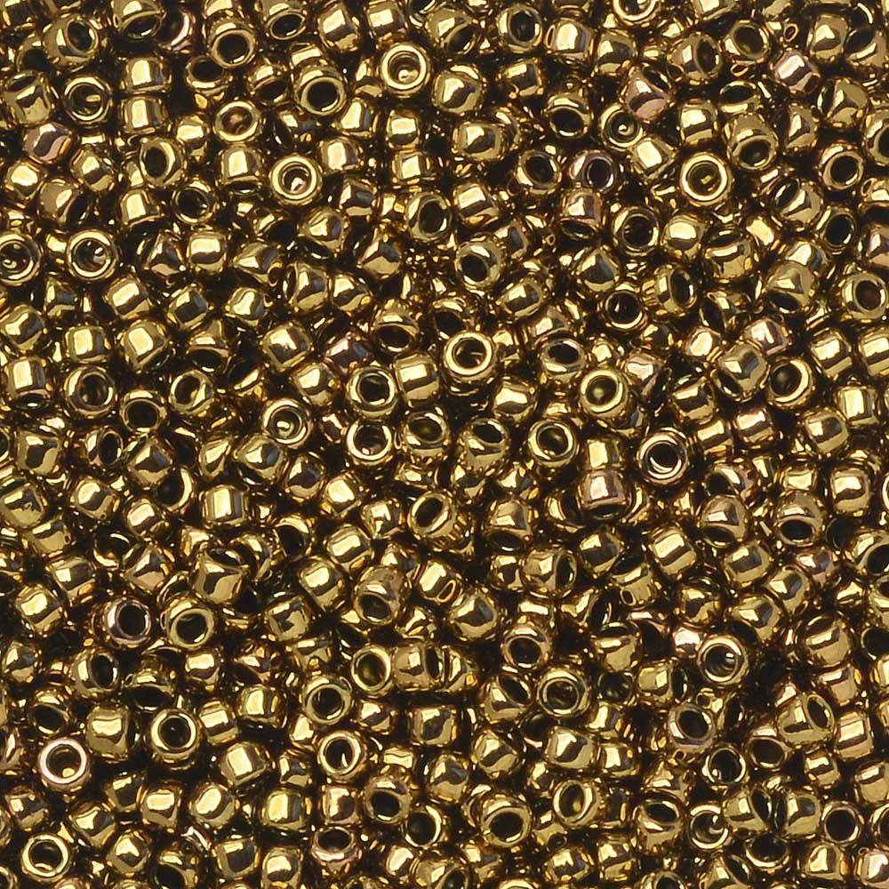 Toho Seed Beads, Round 15/0 #223 'Antique Bronze' (5 Grams)