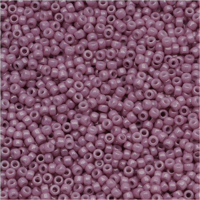 Toho Round Seed Beads 15/0 52 'Opaque Lavender' 6 Gram Tube