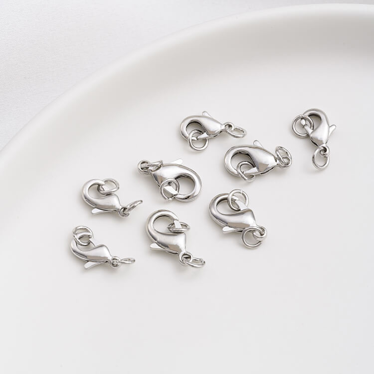 901/902 lobster clasp (with closed ring)