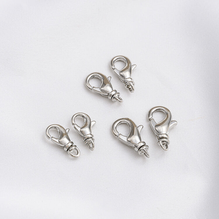 Rotatable universal swivel lobster clasp