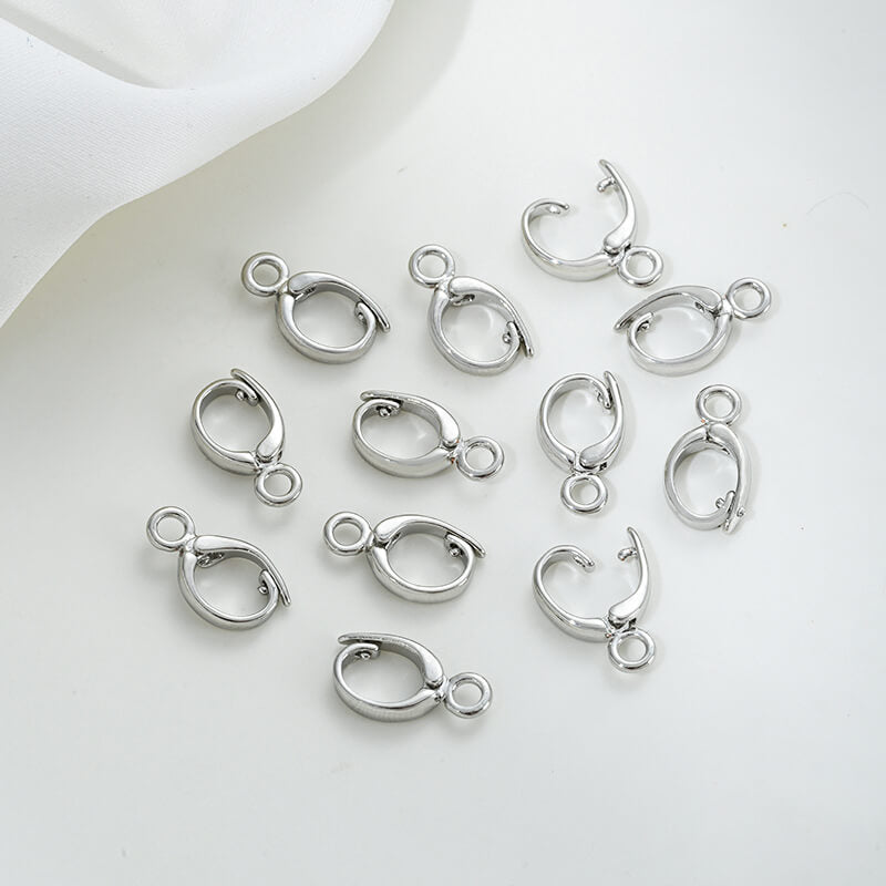 Pendant bails,14k gold-plated platinum with hanging ring/no hanging universal buckle