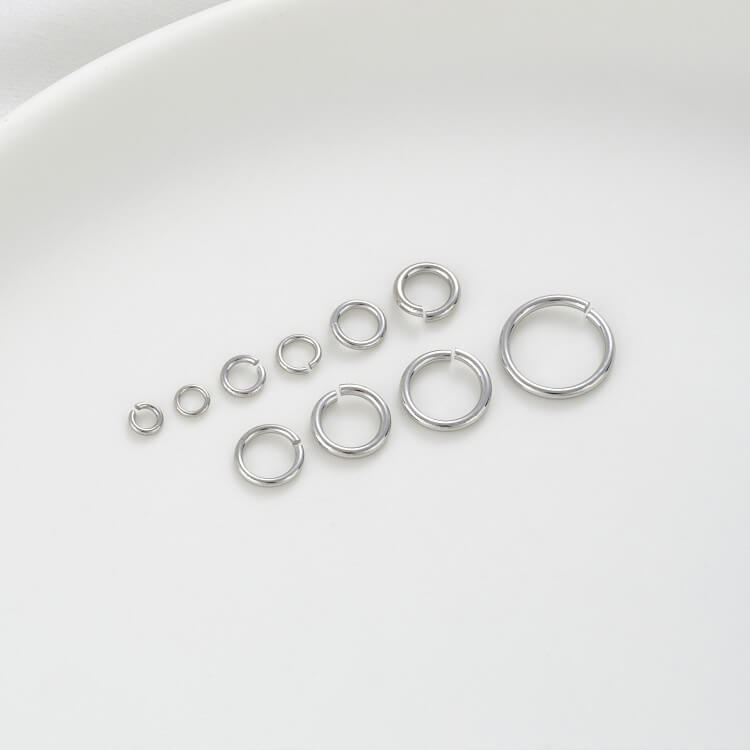 Platinum open ring