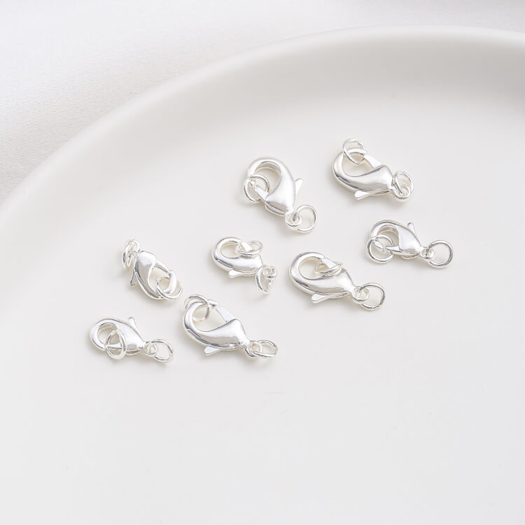 901/902 lobster clasp (with closed ring)