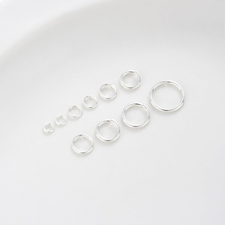Silver open ring,20-100 pieces