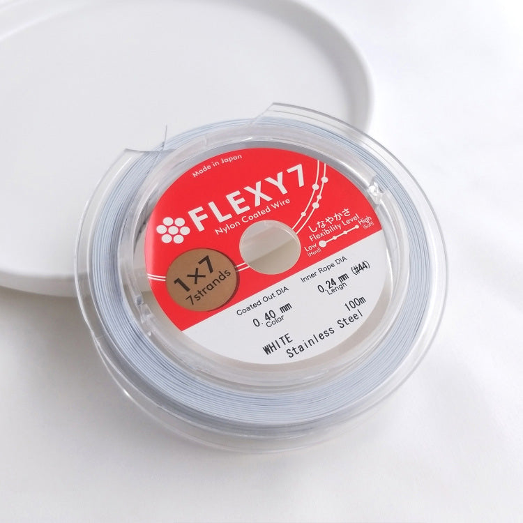 Silver white Gold FLEXY 7-strand jewelry soft wire steel wire