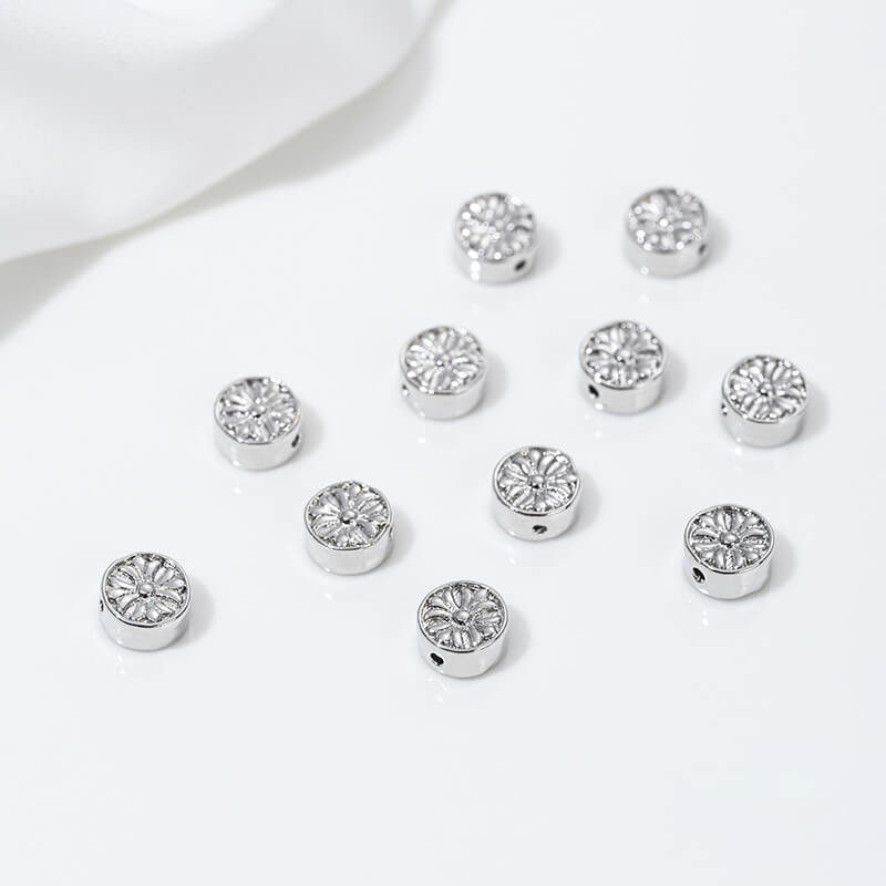 Cross four-leaf clover five-pointed star through-hole spacer beads watermelon beads