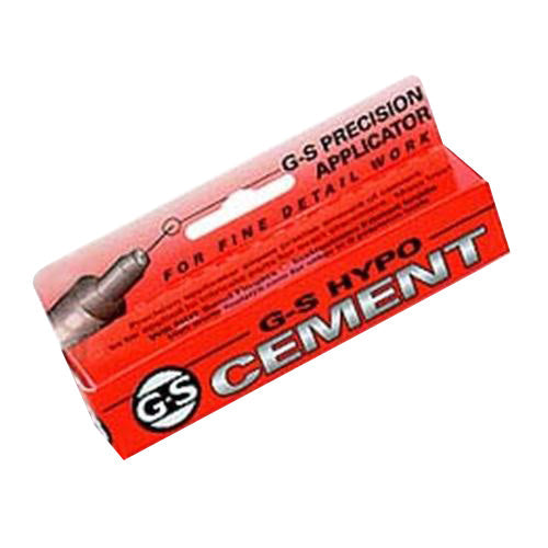 G S Hypo Cement Transparent adhesive for pinhole repair 9ml