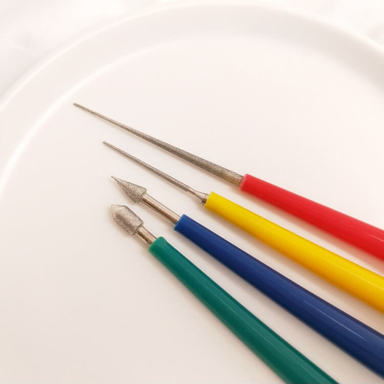 4-piece reamer set, bead reamer, adhesive plug reamer