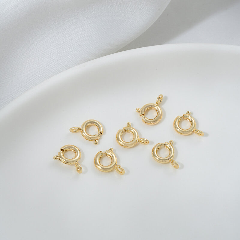 Lobster clasp, 6mm, 5.5mm, 7mm, 5mm(1 piece）