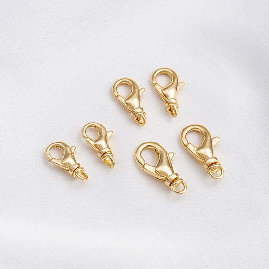 Rotatable universal swivel lobster clasp