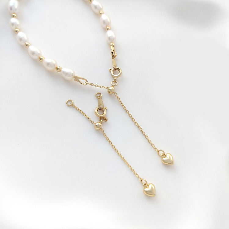 Tail chain, 6cm hanging sheep eyeball support telescopic, with opening ring