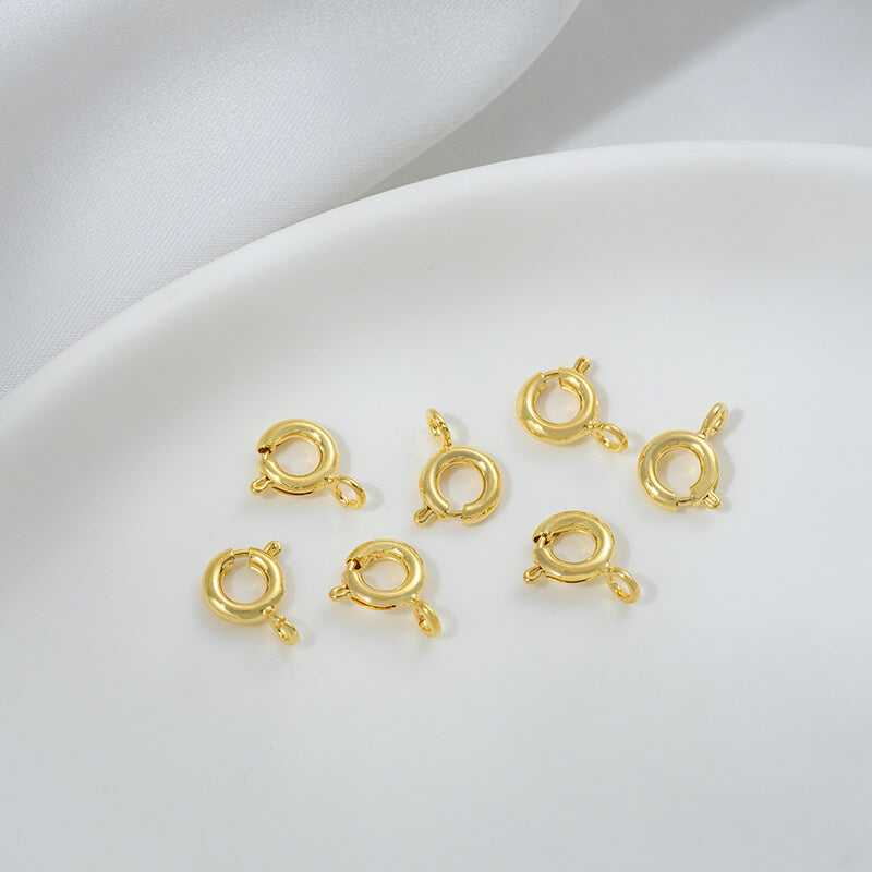 Lobster clasp, 6mm, 5.5mm, 7mm, 5mm(1 piece）