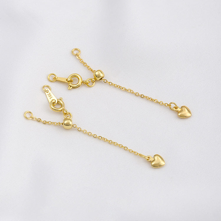 Tail chain, 6cm hanging sheep eyeball support telescopic, with opening ring
