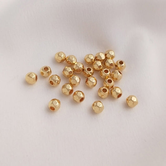 Faceted beads Pumpkin beads Lantern beads Diamond spacer beads