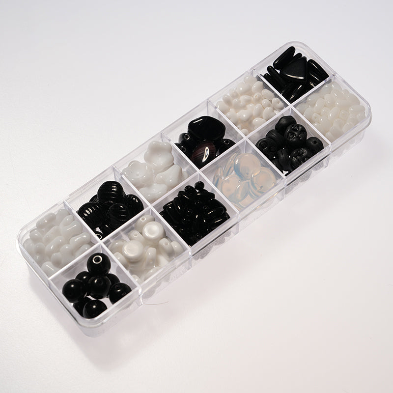 Czech Glass Beads – Preciosa 12-Color Box Set, DIY Jewelry Making Kit