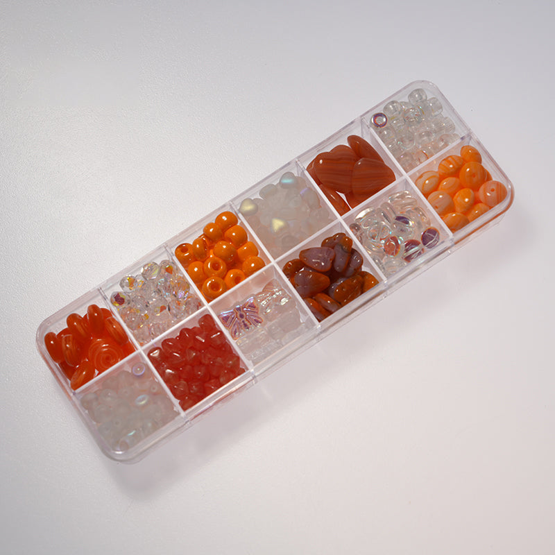 Czech Glass Beads – Preciosa 12-Color Box Set, DIY Jewelry Making Kit