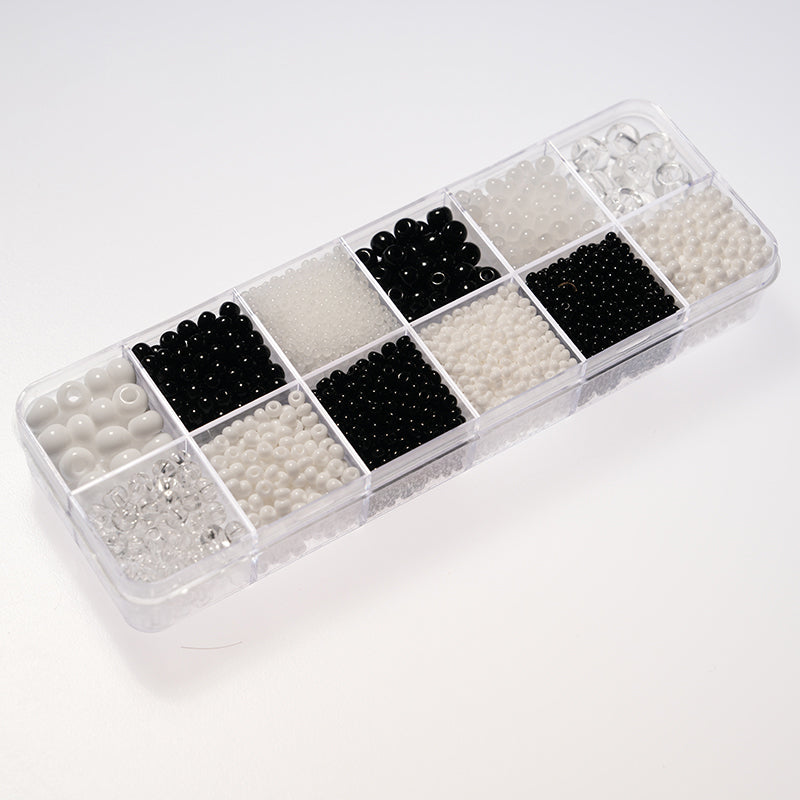 Czech Glass Beads – Preciosa 12-Color Box Set, DIY Jewelry Making Kit