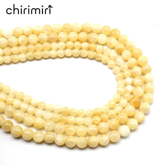 Beige jade DIY hand-woven crystal