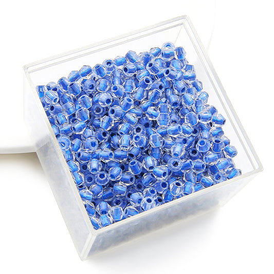 Crystal Glass Beads – Rhombus Violet 4mm (100 pcs)
