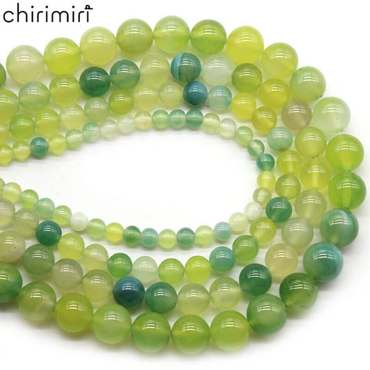 Grape agate loose beads DIY hand-woven bracelet