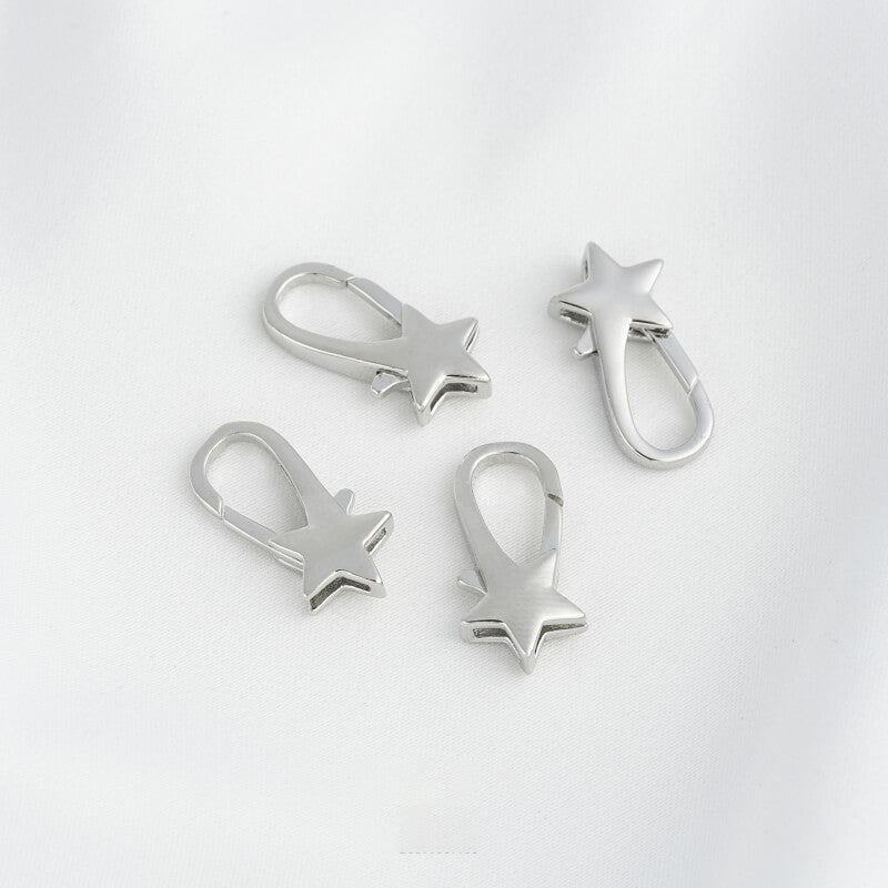 Five-pointed star four-leaf clover spring lobster clasp