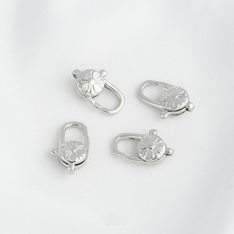 Five-pointed star four-leaf clover spring lobster clasp