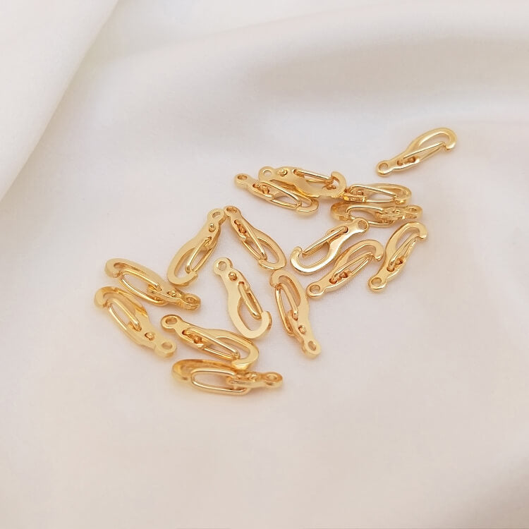 Korean lobster clasp 14K gold-plated