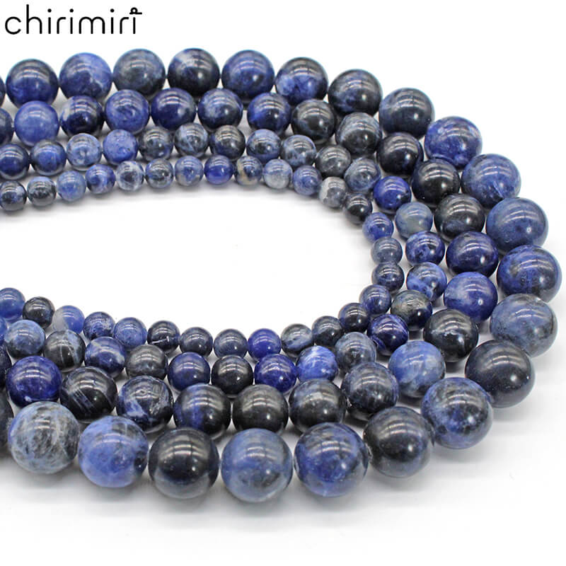 Natural old basket stone round beads DIY hand-woven material