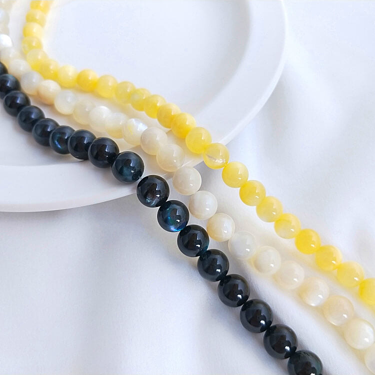 Natural pearl shell loose pearl, white butterfly shell, golden shell, black shell
