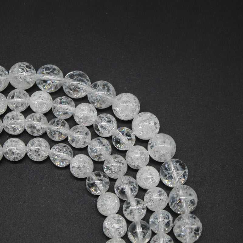 White burst crystal loose beads DIY hand-woven bracelet