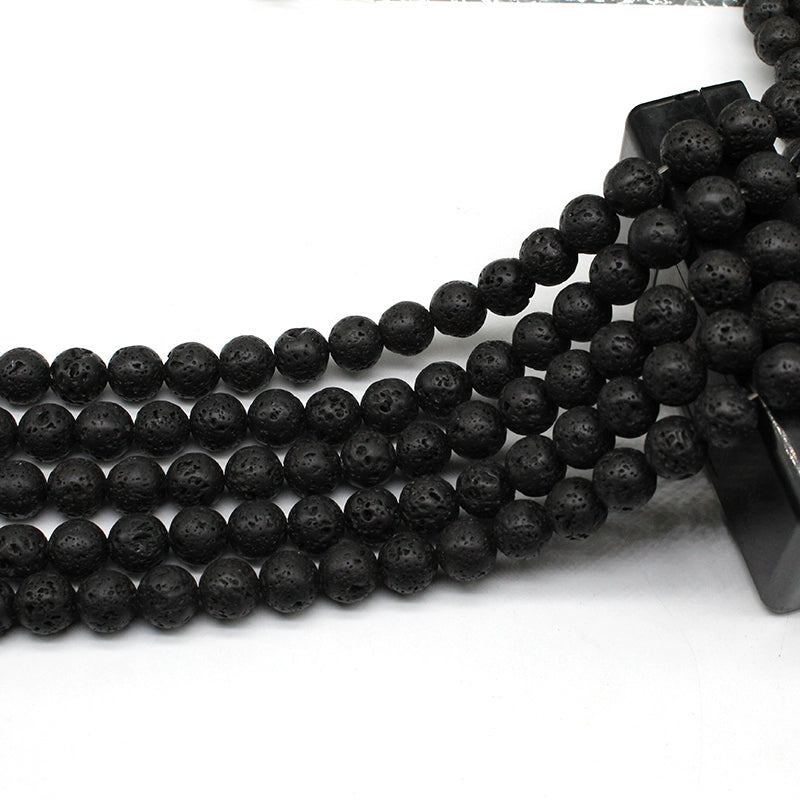 Volcanic Stone Sparse Beads Round Beads Diy Hand-Woven Material Men And Women Bracelets And Jewelry Crystal Agate Accessories