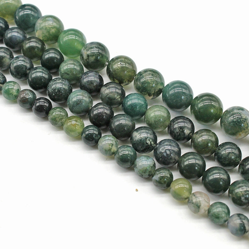 Water grass agate loose beads DIY hand-woven materials