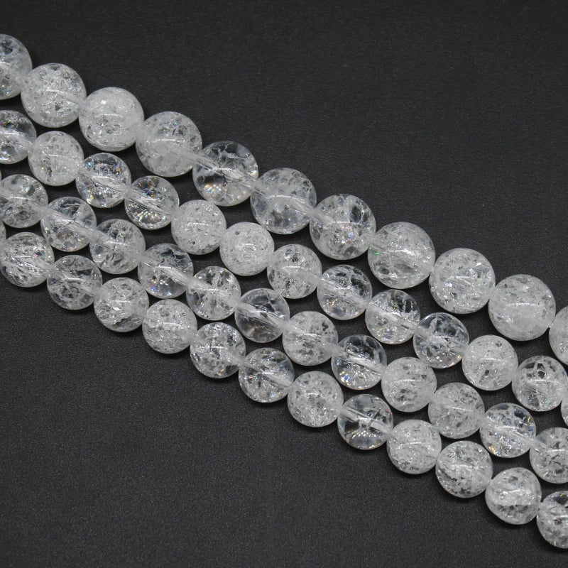 White burst crystal loose beads DIY hand-woven bracelet