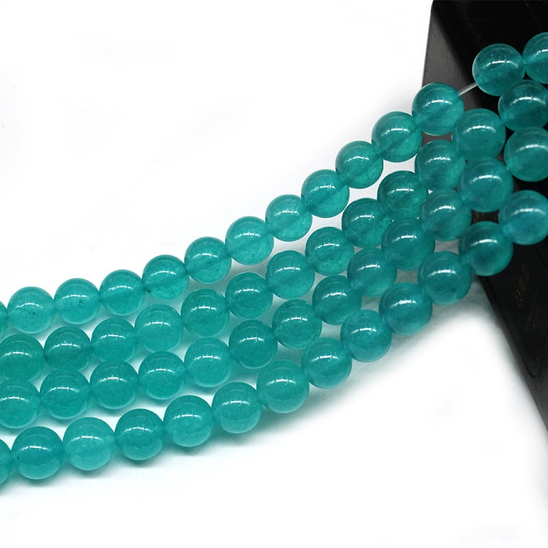 Optimized Amazonite loose beads DIY hand-woven materials