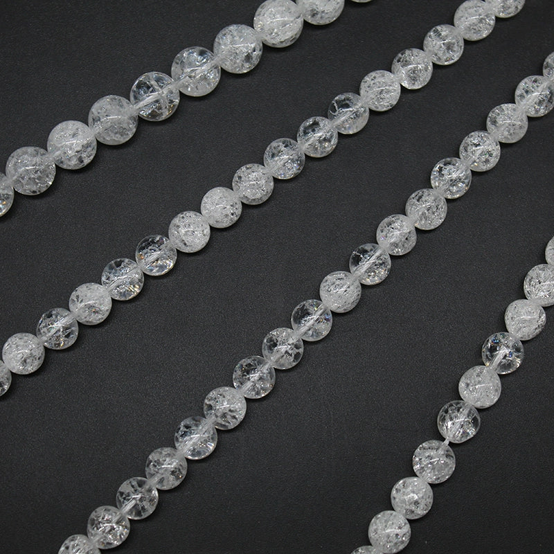 White burst crystal loose beads DIY hand-woven bracelet