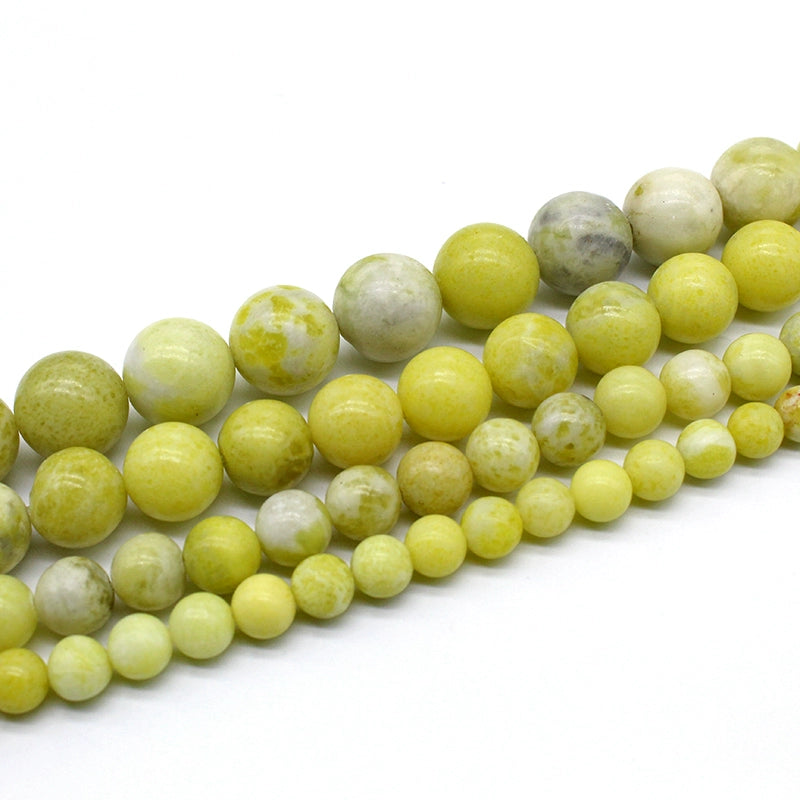 Spicy stone round beads DIY hand-woven accessories crystal material