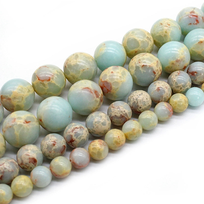 Shoushan stone loose bead necklace semi-finished product