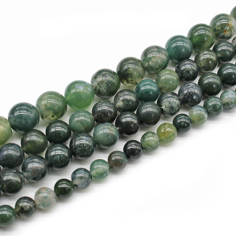 Water grass agate loose beads DIY hand-woven materials