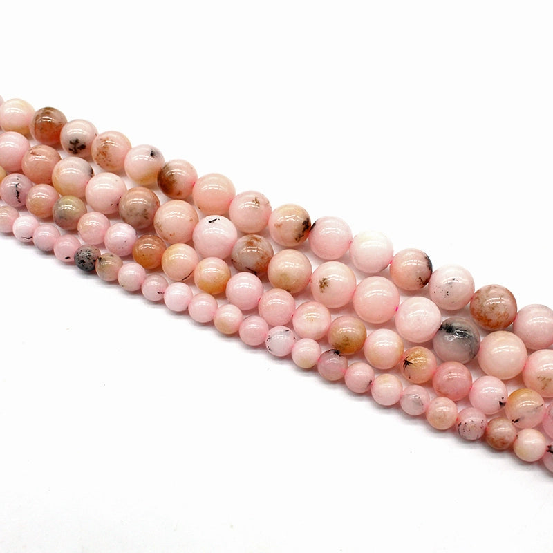 Pink Aobao loose beads and round beads DIY hand-woven bracelets