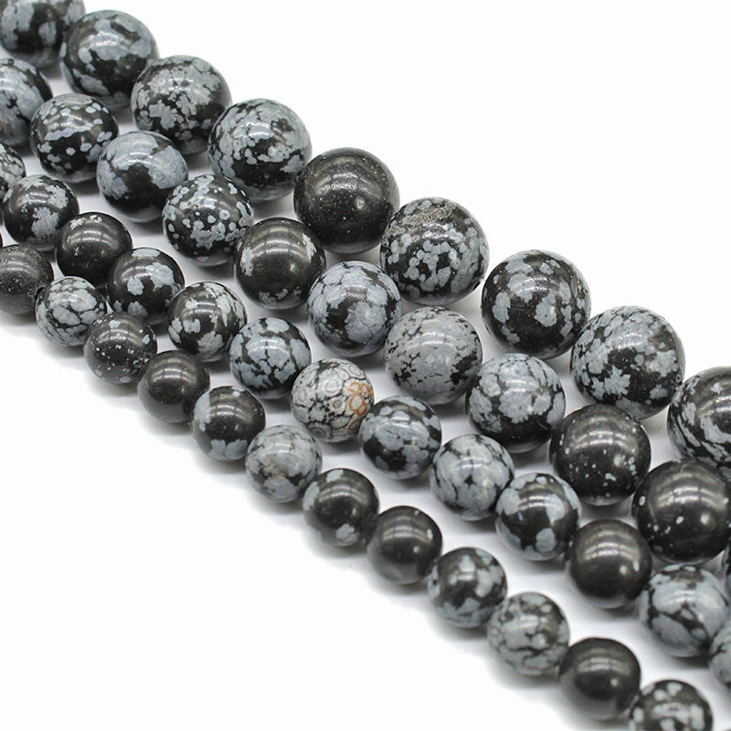 Natural imported snowflake loose beads