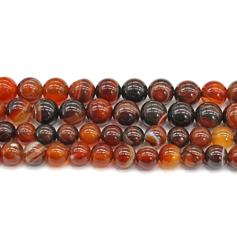 Dreamy line agate loose beads crystal accessories
