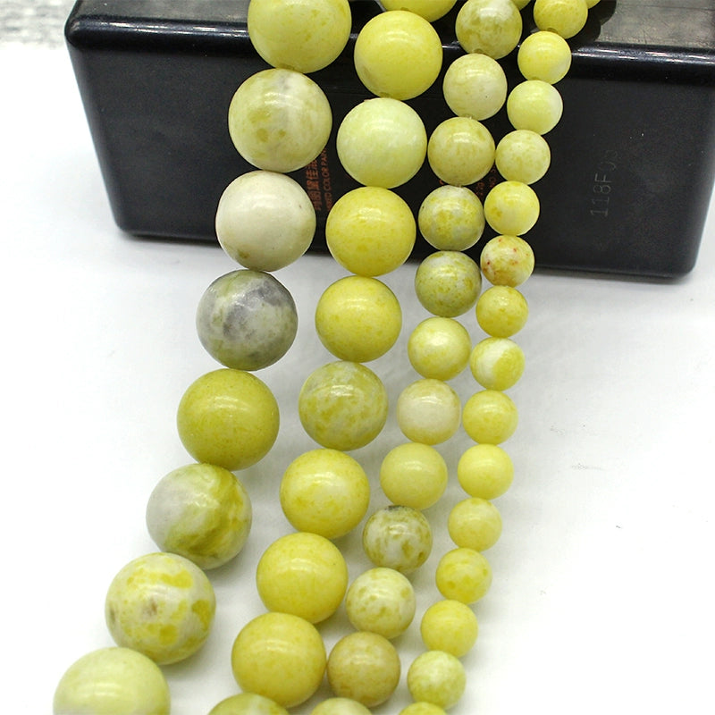 Spicy stone round beads DIY hand-woven accessories crystal material