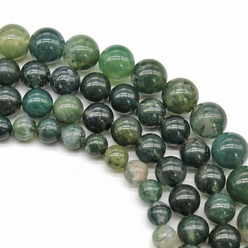 Water grass agate loose beads DIY hand-woven materials