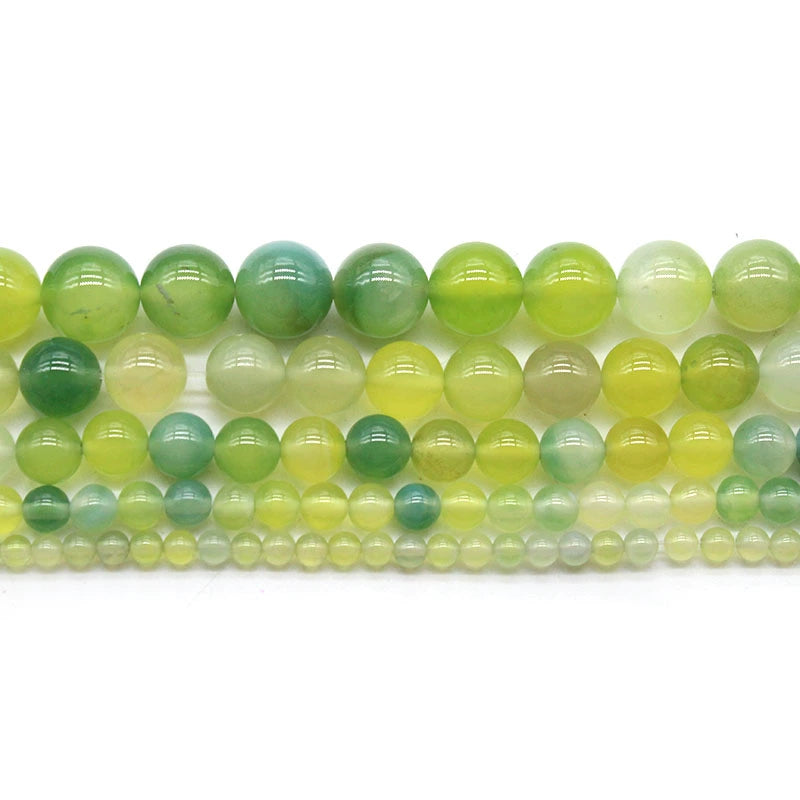 Grape agate loose beads DIY hand-woven bracelet