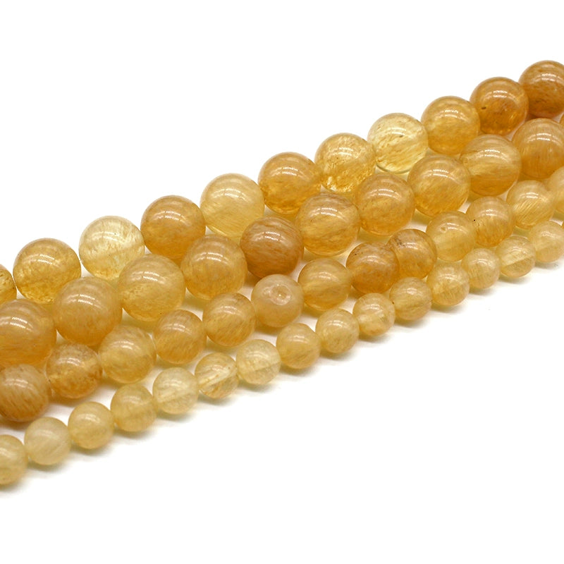 Tea watermelon loose beads DIY hand-woven material