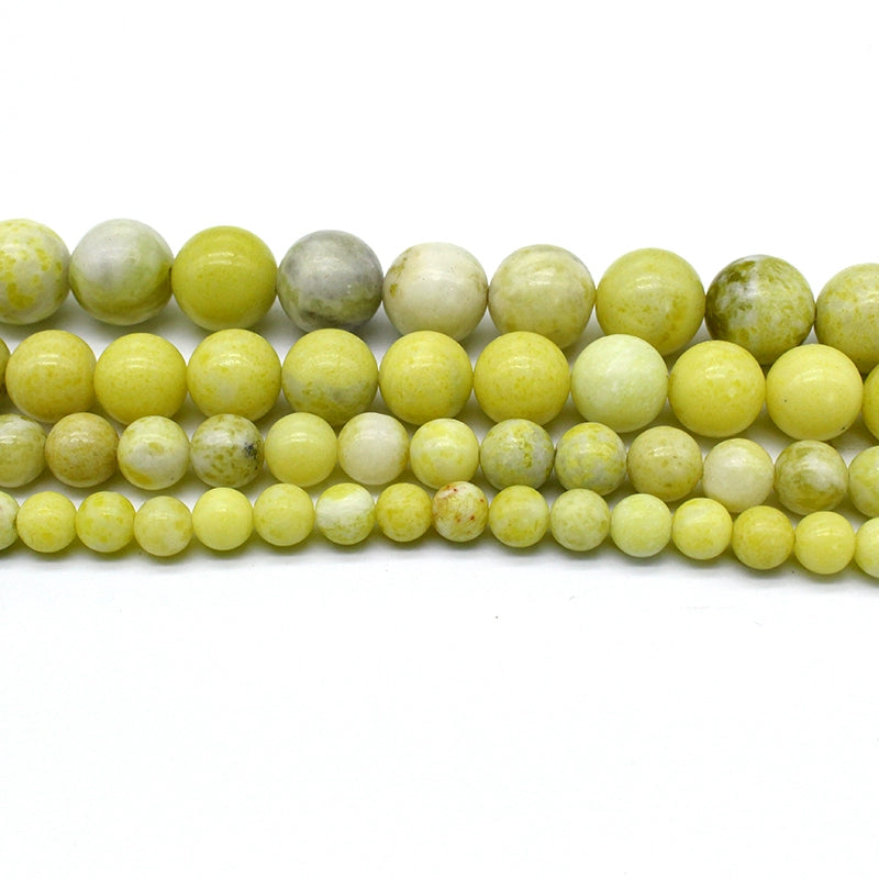 Spicy stone round beads DIY hand-woven accessories crystal material