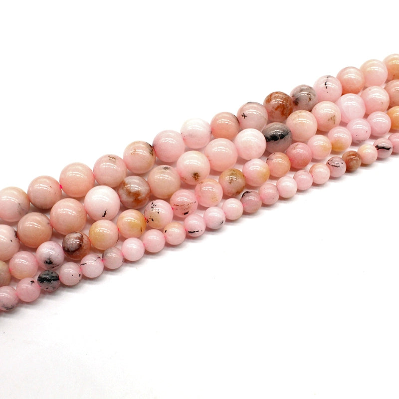 Pink Aobao loose beads and round beads DIY hand-woven bracelets