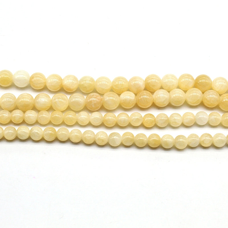 Beige jade DIY hand-woven crystal