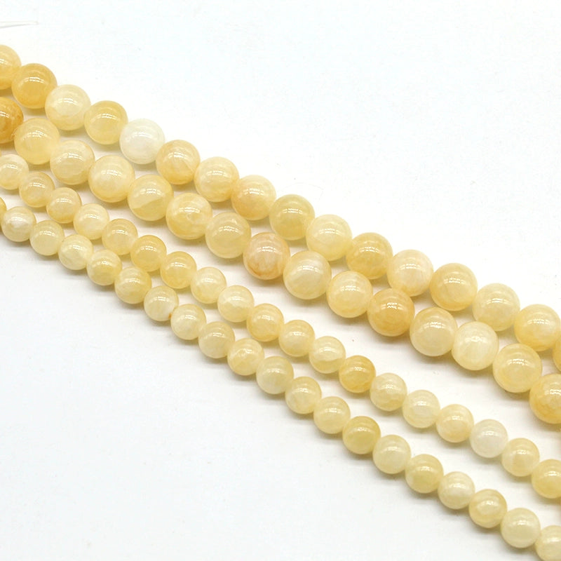 Beige jade DIY hand-woven crystal